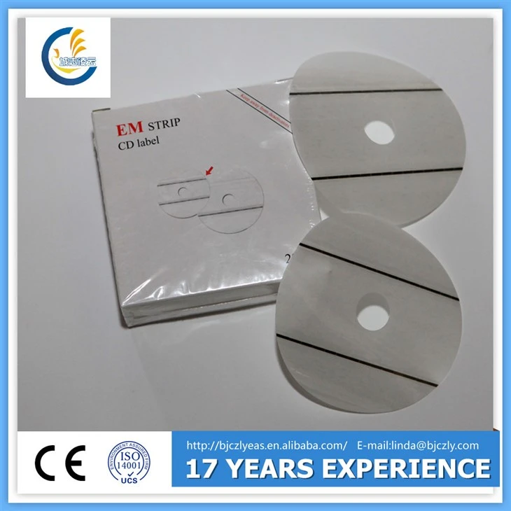 Em CD Security Label (twee stroken)